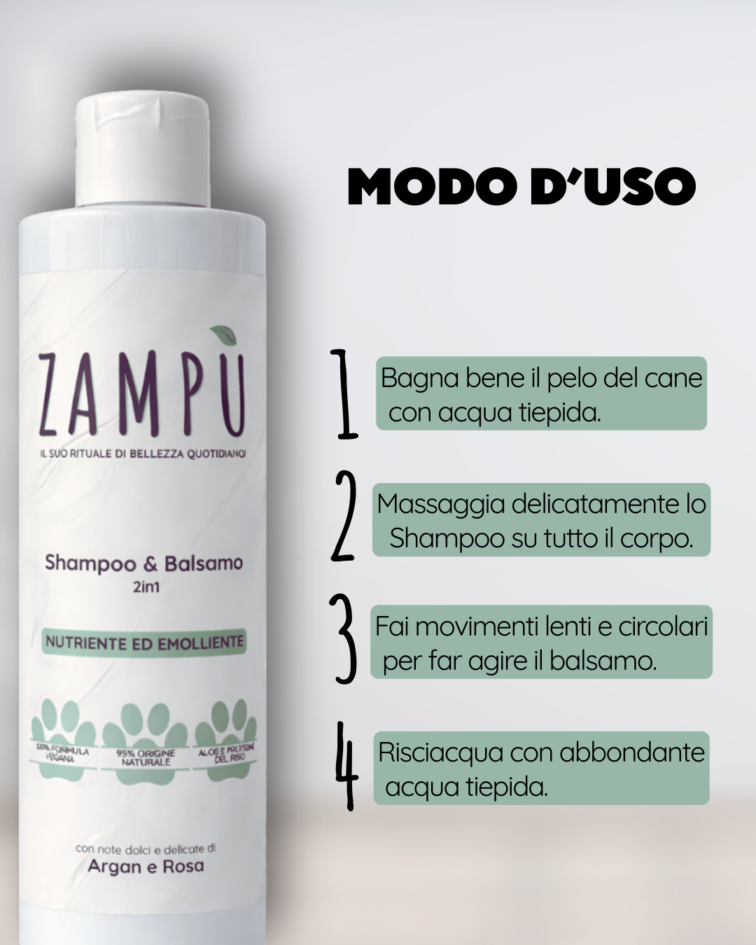 SHAMPOO & BALSAMO 2in1